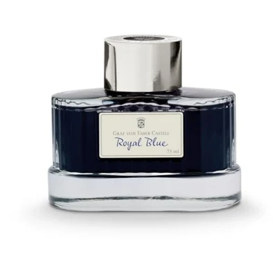 Abbildung von Graf von Faber Castell Tintenflasche Royal Blue 75 ML