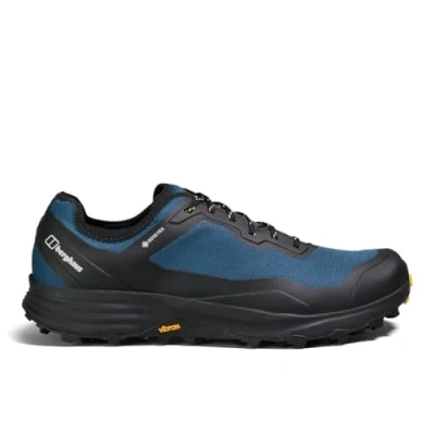 Abbildung von Berghaus Herren Vc22 Multisport Gore tex Waterproof Mid Walking Trail Hiking Shoes Boots Stiefel, Jet Black Hale Navy Corn Husk, 44 EU