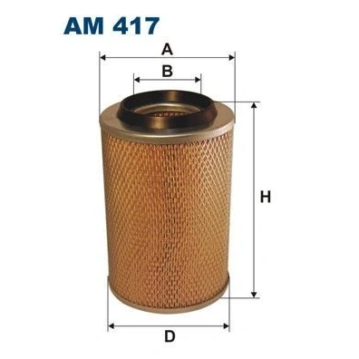 Abbildung von FILTRON AM 417 Luftfilter 229 150 Filtereinsatz MERCEDES BENZ: G Class Off Road, PUCH: modell