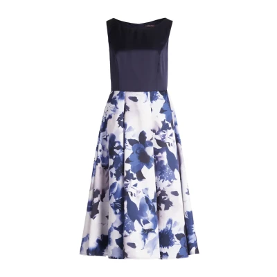 Abbildung von Vera Mont MIT Ausgestelltem Cocktailkleid/festliches Kleid, Damen, Größe: 38, Patch dark blue