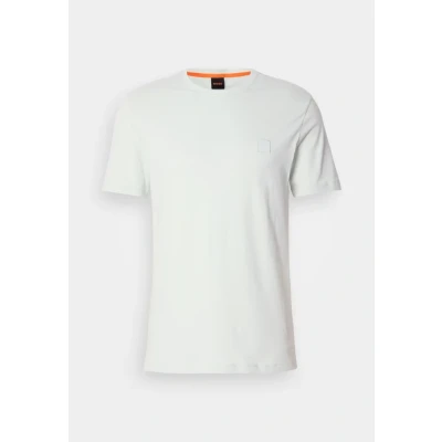 Abbildung von BOSS Tales Tshirt basic, Herren, Größe: Small, Open blue