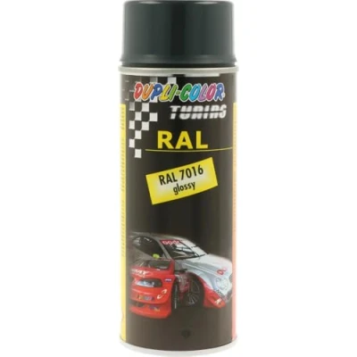 Abbildung von DUPLI COLOR 238192 SPRAY PAINT RAL 7016 glänzend 400 ml, grau