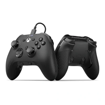 Abbildung von Scuf VALOR PRO Xbox Performance Controller mit Kabel Anpassbare Rücken Paddles, Sofort Triggern, Hall Effekt Daumenstifte, Audio Steuerungen, Series XS, One Schwarz