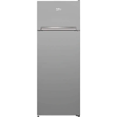 Abbildung von Beko RDSA240K40SN freistehende Kühl /Gefrierkombination, 223 l Nettovolumen, 177 Kühlen, 46 Gefrieren, MinFrost, automatische Abtauung, Silber
