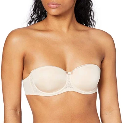 Abbildung von Triumph Beauty FULL Essential trägerloser/variabler BH, Damen, Größe: 75C, Nude beige