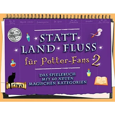 Abbildung von Statt Land Fluss für Potter Fans 2: Das Spielebuch mit 60 neuen magischen Kategorien. Teil 2 der zauberhaften Stadt Variante Harry