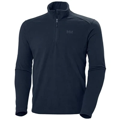 Abbildung von Helly Hansen Herren Daybreaker 1/2 Zip Fleece, Marineblau, L