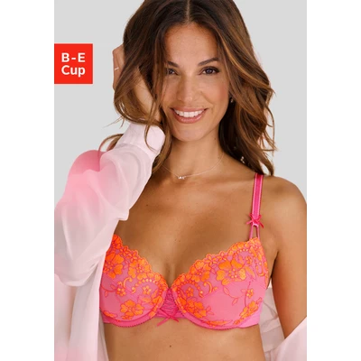 Abbildung von Lascana WIRE BRA Bügel BH, Damen, Größe: 90C, Pink/orange