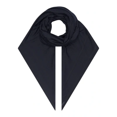 Abbildung von Calvin Klein Burnout Monogram Scarf Tuch, Damen, Größe: One Size, Black