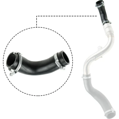 Abbildung von GATES 09 0661 Ladeluftschlauch AEM (Ethylen Acrylat Kautschuk) FORD: Focus 2, 2 Kombi, C Max