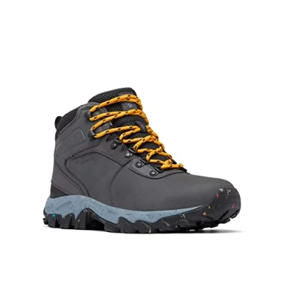 Abbildung von Columbia Newton Ridge WP Omniheat II Hikingschuh, Herren, Größe: 42, Dark grey/raw honey Schuhe