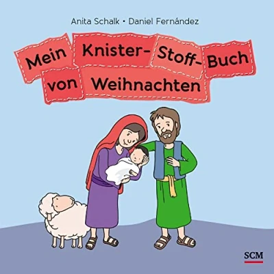 Abbildung von Mein Knister Stoff Buch von Weihnachten: Mit den Hirten zur Krippe