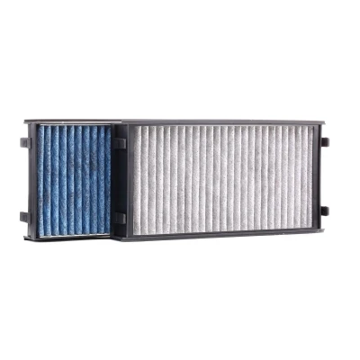 Abbildung von MAHLE ORIGINAL LAO 221/S Innenraumfilter Aktivkohlefilter, mit antiallergischer Wirkung, antibakterieller Wirkung 300,5 145 40,0 CareMetix