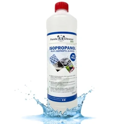 Abbildung von PandaCleaner Isopropanol/Reinigungsalkohol 1000ml Reinigungsflüssigkeit für Haushalt, Handwerk &amp; Industrie Mit Dosiervorrichtung