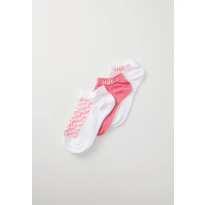 Abbildung von HUGO Slantmono 3 PACK Socken, Damen, Größe: 39 42, Light/pastel red