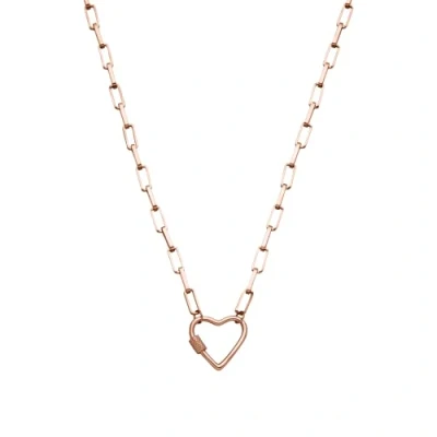 Abbildung von Purelei® Palekana Heart Kette, Damen Halskette aus langlebigem Edelstahl, Wasserfester Schmuck mit Anhänger, 40 45 cm Länge verstellbar