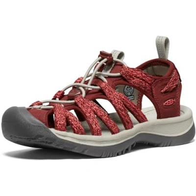 Abbildung von KEEN Damen Whisper Sandalen, Rot Cayenne Fired Brick, 35 EU