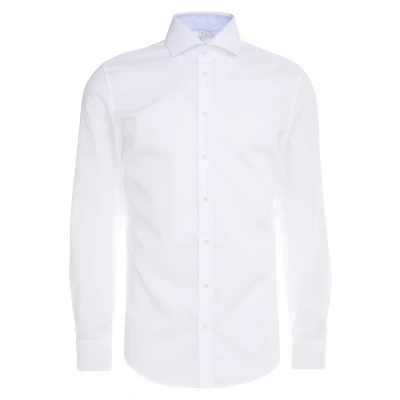 Abbildung von Seidensticker SLIM FIT Spread KENT Patch Businesshemd, Herren, Größe: 38, White