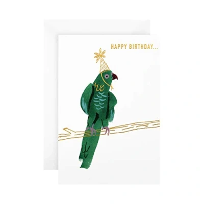 Abbildung von Hallmark Geburtstagskarte mit Papageien Design &quot;Good Mail&quot;