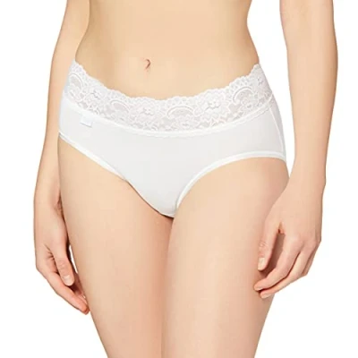 Abbildung von sloggi Damen Romance Midi Slip, White, 50