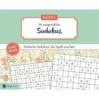 Abbildung von Einfache Sudoku für Senioren, die Spaß machen. Rätsel Spaß, Beschäftigung und Gedächtnistraining Senioren. Auch mit Demenz. Großdruck