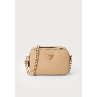 Abbildung von Guess Noelle Crossbody Camera Umhängetasche, Damen, Größe: One Size, Beige