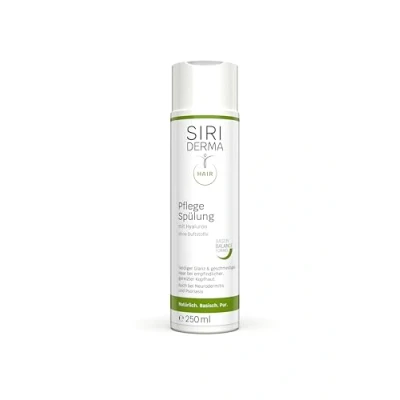 Abbildung von SIRIDERMA Basische Pflege Spülung Ohne Duftstoffe 250 ml Parabene und Silikone Vegan Bei strapazierter Kopfhaut