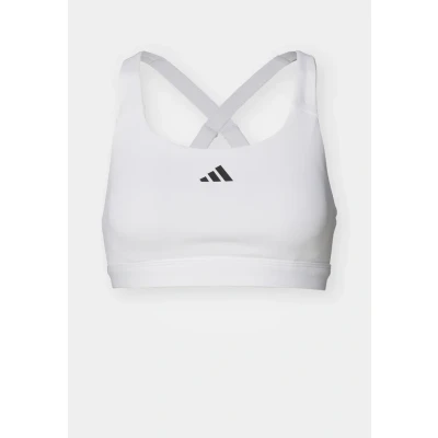Abbildung von adidas Performance Sportbh mit starker Stützkraft, Damen, Größe: XSxC D, White