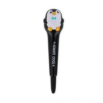Abbildung von LEGAMI, Anti Stress Gelstift Squeezies, Schreibwaren zum Entspannen, Konzentration, Stress, super weich, schwarze Tinte, Durchmesser der Spitze 1 mm, Thema Pinguin