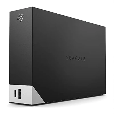 Abbildung von Seagate One Touch HUB 8TB externe Festplatte, 2 fach USB Hu, 3.5 Zoll, 3.0, PC, Notebook &amp; Mac, inkl. Jahre Rescue Service, Modellnr.: STLC8000400