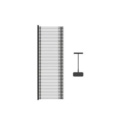 Abbildung von Heftfäden standard für Etikettierpistole Kunststofffäden Anschießpistole Tag Pins aus schwarzem Kunststoff (5.000 Stück schwarz, 25mm)