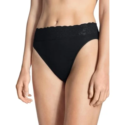 Abbildung von CALIDA Iconics Jazzpant Damen, aus 100% Baumwolle, Spitze am Beinausschnitt