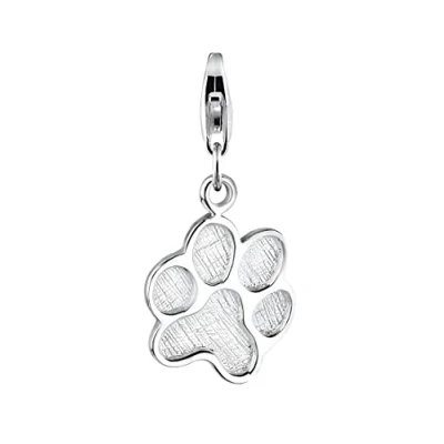 Abbildung von Elli Charm Damen Anhänger Katze Hund Pfote Tier in 925 Sterling Silber