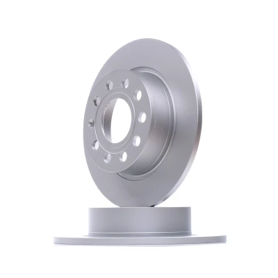Abbildung von HELLA PRO 8DD 355 109 601 Bremsscheibe 253 9,9 05/10 112 voll beschichtet ohne Radbefestigungsbolzen, Radnabe SKODA: Octavia II Hatchback