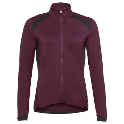 Abbildung von Vaude Posta LS Tricot Cyclingtrikot, Damen, Größe: 40, Cassis