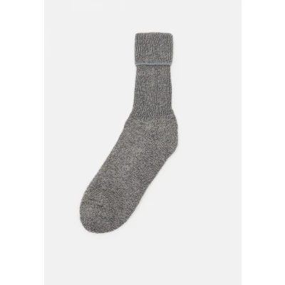 Abbildung von Falke Walkie ERGO Unisex Anatomical Plush SOLE Socken, Herren, Größe: 46 48, Graphit melange