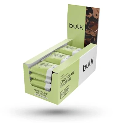 Abbildung von Bulk Vegane Protein Brownies, Schokolade, Pack of 12, 12 Portionen, Verpackung Kann Variieren