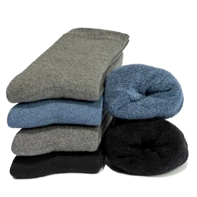 Abbildung von Occulto Herren Warme Wintersocken 6er Pack (Modell: Bille) Blau Mix 39 42