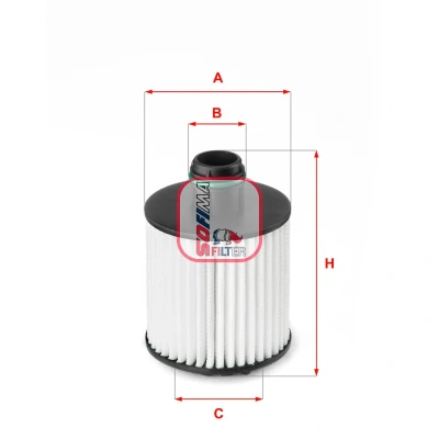 Abbildung von Ölfilter SOFIMA S5139PE