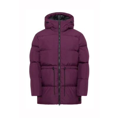 Abbildung von Jack Wolfskin Kirschallee Daunenmantel, Damen, Größe: XXL, Berry jam