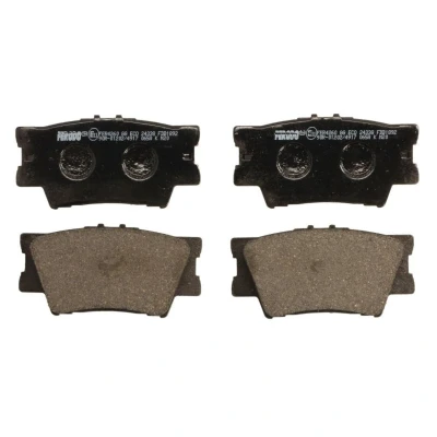 Abbildung von FERODO PREMIER ECO FRICTION FDB1892 Bremsbelagsatz nicht für Verschleißwarnanzeiger vorbereitet ohne Zubehör TOYOTA: RAV4 IV Off Road