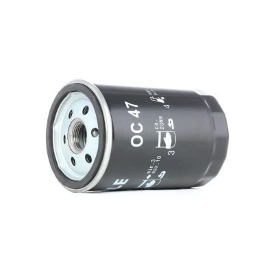Abbildung von MAHLE ORIGINAL OC 47 Ölfilter mit zwei Rücklaufsperrventilen Anschraubfilter AUDI: A4 B6 Avant, 100 C3 80 B2, VOLKSWAGEN: GOLF 1