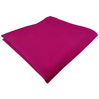 Abbildung von TigerTie Designer Einstecktuch in magenta einfarbig uni