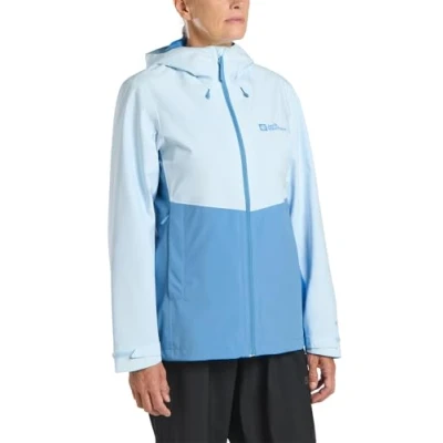 Abbildung von Jack Wolfskin Weiltal Hardshelljacke, Damen, Größe: Large, Ice blue