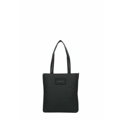 Abbildung von TOM TAILOR Patti Damen Shopper Umhängetasche Reißverschluss Mittelgroß Schwarz