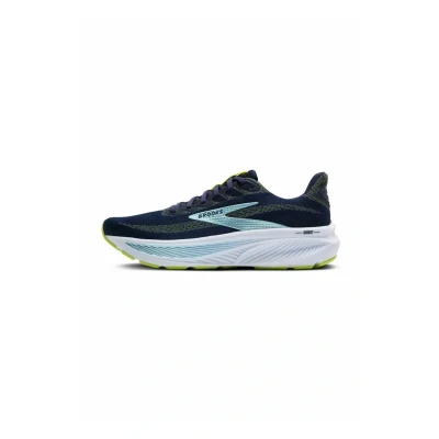 Abbildung von Brooks Ghost Laufschuh Straße, Herren, Größe: 45.5, Peacoat lime blue Schuhe