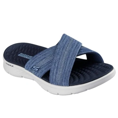 Abbildung von Skechers Damen O t g Womens GO Walk Flex Sandale Impressed, Marineblau, Textil, 36 EU