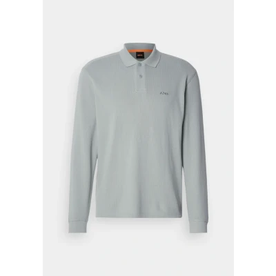 Abbildung von BOSS ORANGE Poloshirt »Petempestolong«, mit Knopfleiste