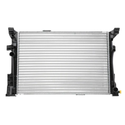 Abbildung von NRF 58470A Kühler, Motorkühlung Aluminium 640 438 23 Kühlrippen mechanisch gefügt MERCEDES BENZ: A Class