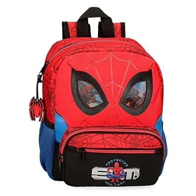 Abbildung von Marvel Spiderman Protector Anpassbarer Vorschulrucksack Rot 23x28x10 cm Polyester 6,44L